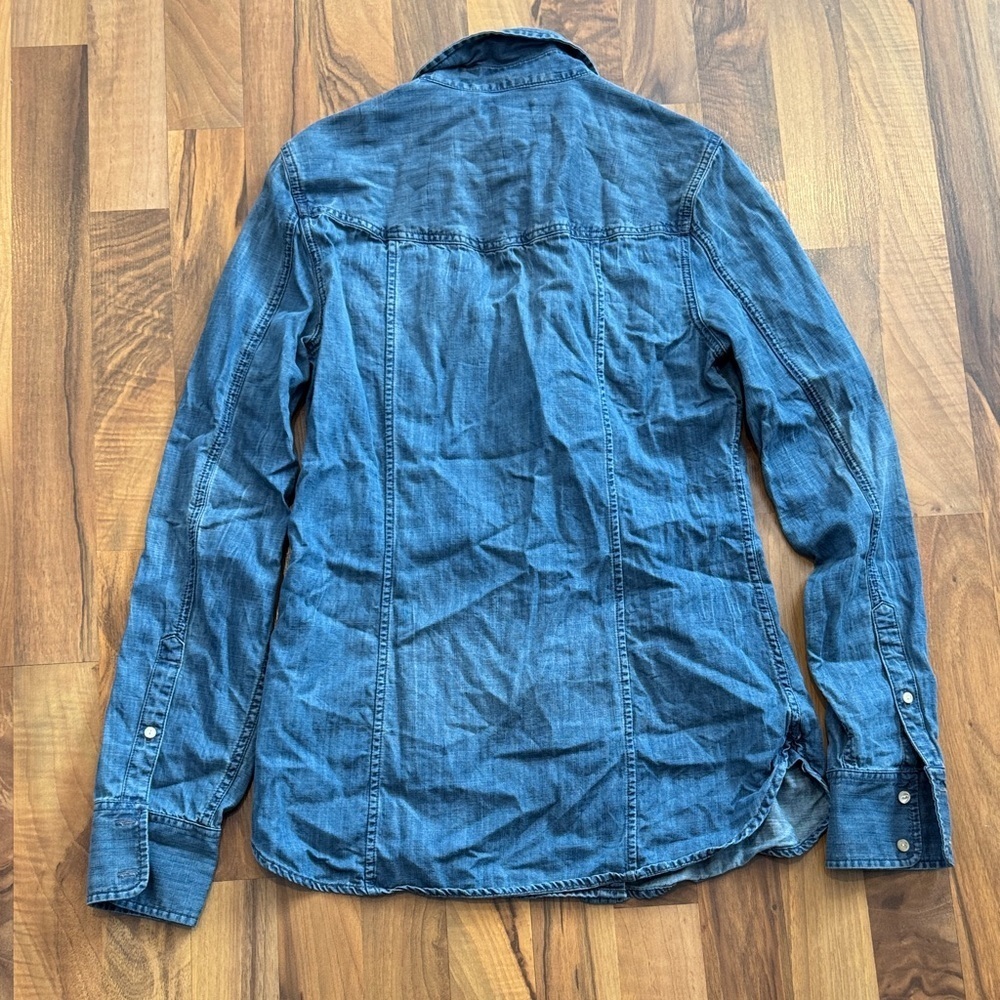 J.Crew Blue Denim Shirt - Picture 5 of 5